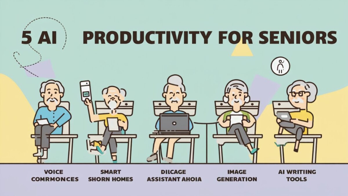 5 AI Productivity Hacks for Seniors in 2025