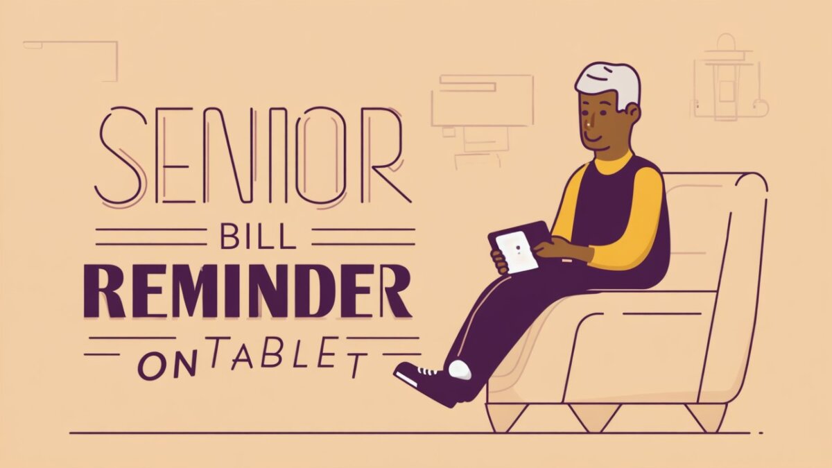 AI Bill Payment Reminders for Seniors: Stay Organized in 2025