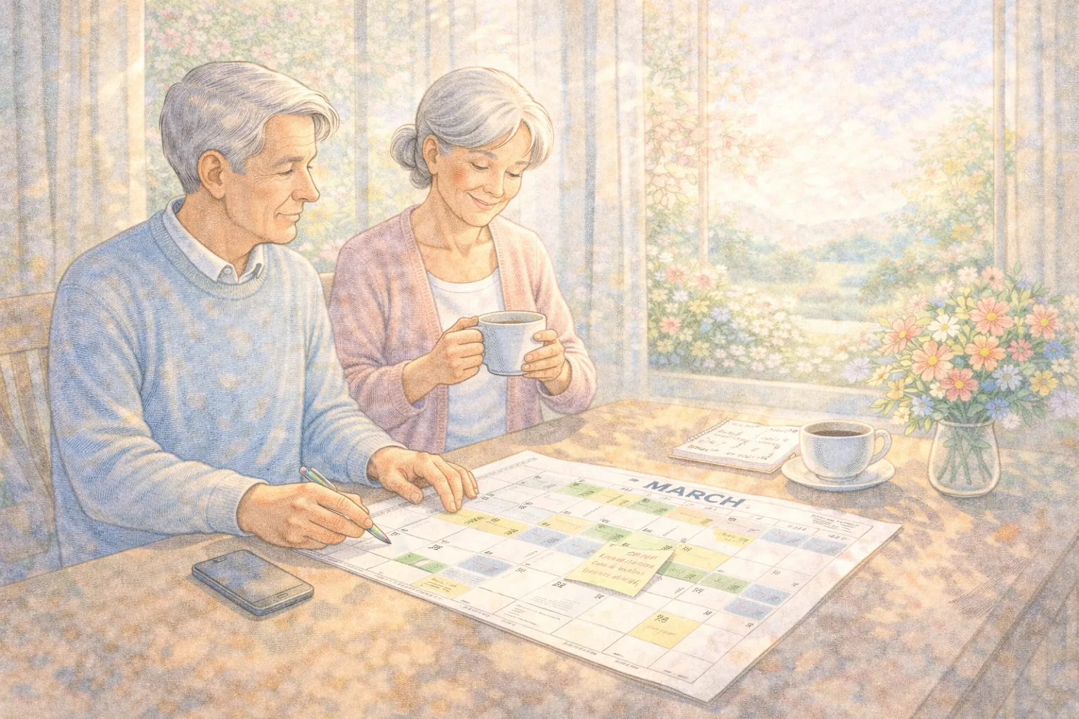 2026 March Setup for Seniors: 30 Minutes to Feel Ready (Without Overhauling Your Life)