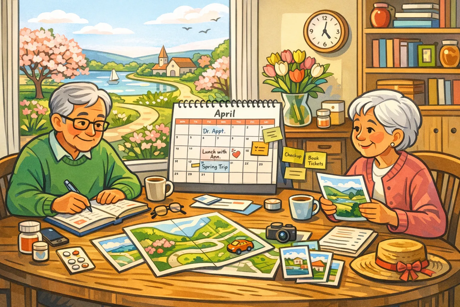2026 Spring Planning for Seniors: Appointments + Trips Without Overloading Yourself